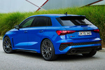 Audi A3 RS3 Sportback 299 kW (407 CV) RS3 Sportback performance edition Turismo Azul Nogaro Exterior Lateral-Posterior 5 puertas