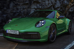 Porsche 911 Carrera T Carrera T Coup&eacute; Verde Pit&oacute;n Exterior Frontal-Lateral 2 puertas