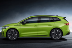 Skoda Enyaq RS iV RS iV Todo terreno Verde Mamba Exterior Lateral 5 puertas