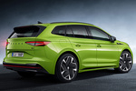 Skoda Enyaq RS iV RS iV Todo terreno Verde Mamba Exterior Posterior-Lateral 5 puertas