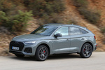 Audi Q5 Sportback 45 TFSI quattro-ultra S tronic Sportback Black line edition Todo terreno Gris Nardo Exterior Frontal-Lateral 5 puertas