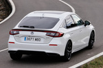 Honda Civic e:HEV Advance Turismo Blanco Platino Perlado Exterior Cenital-Posterior-Lateral 5 puertas