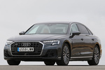 Audi A8 A8 L 60 TFSIe quattro tiptronic A8 L S line edition TFSIe Turismo Gris Daytona efecto perla Exterior Frontal-Lateral 4 puertas