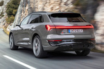 Audi Q8 50 e-tron quattro e-tron S line con Paquete Black  Todo terreno Gris cronos Exterior Posterior-Lateral 5 puertas
