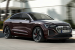 Audi Q8 Sportback 55 e-tron quattro Sportback e-tron S line Todo terreno Marr&oacute;n Madeira Metalizado Exterior Lateral-Frontal 5 puertas