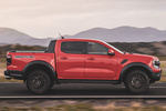 Ford Ranger Raptor Doble Cabina Raptor Doble Cabina Pick up Naranja Code Exterior Lateral 4 puertas