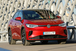 Volkswagen ID.5 GTX 220 kW (299 CV) 77 kWh GTX Todo terreno Rojo Intenso Metalizado Negro Exterior Lateral-Frontal 5 puertas