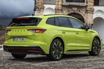 Skoda Enyaq RS iV RS iV Todo terreno Verde Mamba Exterior Posterior-Lateral 5 puertas