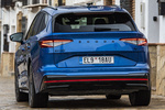 Skoda Enyaq RS iV RS iV Todo terreno Azul Race Metalizado Exterior Lateral-Posterior 5 puertas