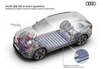 Audi Q8 55 e-tron quattro Gama e-tron Q8 Todo terreno T&eacute;cnica Bater&iacute;a de alta tensi&oacute;n 5 puertas