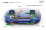 Audi Q8 SQ8 Sportback e-tron quattro SQ8 Sportback e-tron Todo terreno T&eacute;cnica Esquema 5 puertas