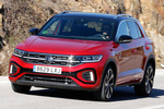 Volkswagen T-Roc 1.5 TSI 110 kW (150 CV) DSG R Line Todo terreno Rojo Intenso Metalizado Negro Exterior Frontal-Lateral 5 puertas