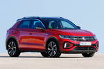 Volkswagen T-Roc 1.5 TSI 110 kW (150 CV) DSG R Line Todo terreno Rojo Intenso Metalizado Negro Exterior Lateral-Frontal 5 puertas
