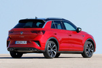 Volkswagen T-Roc 1.5 TSI 110 kW (150 CV) DSG R Line Todo terreno Rojo Intenso Metalizado Negro Exterior Posterior-Lateral 5 puertas