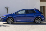 Toyota Corolla 140H Premium Turismo Juniper Blue Exterior Lateral 4 puertas
