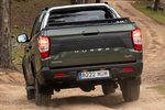 SsangYong Musso D22 DTR 4x4 Aut. Limited Pick up Amazonia Green Exterior Lateral-Posterior 4 puertas