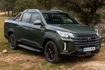 SsangYong Musso D22 DTR 4x4 Aut. Limited Pick up Amazonia Green Exterior Lateral-Frontal 4 puertas
