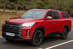 SsangYong Musso D22 DTR 4x4 Aut. Limited Pick up Indian Red Exterior Frontal-Lateral 4 puertas