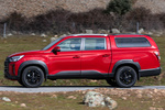 SsangYong Musso D22 DTR 4x4 Aut. Limited Pick up Indian Red Exterior Lateral 4 puertas