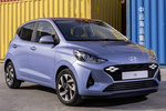 Hyundai i10 Gama i10 Gama i10 Turismo Meta Blue Exterior Lateral-Frontal 5 puertas