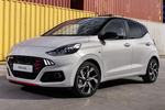 Hyundai i10 Gama i10 N Line Turismo Lumen Grey Exterior Frontal-Lateral 5 puertas