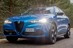 Alfa Romeo Stelvio Competizione Competizione Todo terreno Azul Misano Exterior Frontal-Lateral 5 puertas