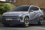 Hyundai Kona Gama Kona Electric Flexx Electric Todo terreno Meta Blue Exterior Frontal-Lateral 5 puertas