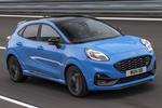 Ford Puma ST 1.0 EcoBoost Hybrid 125 kW (170 CV) Powershift ST Powershift Todo terreno Azul Isla Desierta Exterior Lateral-Frontal 5 puertas