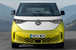 Volkswagen ID. Buzz Batalla Corta 150 kW (204 CV) 77 kWh 5 asientos 1st Edition Veh&iacute;culo comercial Amarillo lima | Blanco Candy Exterior Frontal 5 puertas