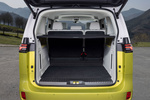 Volkswagen ID. Buzz Batalla Corta 150 kW (204 CV) 77 kWh 5 asientos Pro con detalles Amarillo Lima Vehículo comercial Interior Maletero 5 puertas