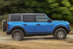 Ford Bronco 2.7 EcoBoost V6 335cv Auto 4x4 inteligente Badlands Todo terreno Azul Velocity Exterior Lateral 5 puertas