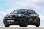 Toyota C-HR 180H GR-Sport Todo terreno Negro Azabache Exterior Frontal-Lateral 5 puertas