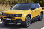 Jeep Avenger BEV 115 kW (156 CV) First Edition BEV Todo terreno Sun + Volcano Exterior Frontal-Lateral 5 puertas