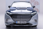Mercedes-Benz EQS Maybach EQS SUV Maybach EQS SUV Todo terreno Hight-Tech Silver / Nautical Blue Exterior Frontal 5 puertas
