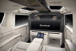 Lexus LM 500h Luxury Light Beige 4 plazas Monovolumen Interior Asientos 5 puertas