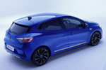 Renault Clio E-Tech full hybrid 145 esprit Alpine Turismo Icon Blue Exterior Cenital-Posterior-Lateral 5 puertas