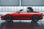MG Cyberster Dual Motor GT Descapotable Rojo Diamante Exterior Lateral 2 puertas