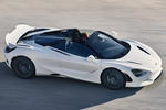 McLaren Super Series 750S Spider 750S Spider Descapotable Ice White Exterior Cenital-Lateral-Frontal 2 puertas