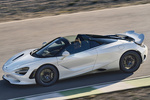 McLaren Super Series 750S Spider 750S Spider Descapotable Ice White Exterior Cenital-Frontal-Lateral 2 puertas