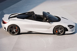 McLaren Super Series 750S Spider 750S Spider Descapotable Ice White Exterior Cenital-Lateral 2 puertas