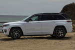 Jeep Grand Cherokee 4xe Summit Reserve Todo terreno Blanco Brillante con Techo Negro Exterior Lateral 5 puertas