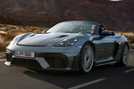 Porsche 718 718 Spyder RS 718 Spyder RS Descapotable Gris Vanadium Metalizado Exterior Frontal-Lateral 2 puertas