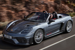 Porsche 718 718 Spyder RS 718 Spyder RS Descapotable Gris Vanadium Metalizado Exterior Frontal-Lateral 2 puertas