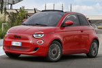 Fiat 500 500e Cabrio 500e RED Cabrio Turismo Rojo Passione Exterior Frontal-Lateral 2 puertas