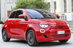Fiat 500 500e Cabrio 500e RED Cabrio Turismo Rojo Passione Exterior Lateral-Frontal 2 puertas