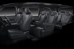 Lexus LM 500h 6 plazas Luxury Modern Black 6 plazas Monovolumen Interior Asientos 5 puertas