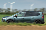 Dacia Jogger Hybrid 140 Extreme Hybrid 7 plazas Turismo familiar Gris Cometa Exterior Lateral 5 puertas