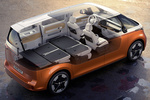 Volkswagen ID. Buzz Gama ID. Buzz LWB Gama ID. Buzz LWB Veh&iacute;culo comercial Interior Respaldo Abatido 5 puertas