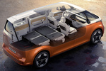Volkswagen ID. Buzz Gama ID. Buzz LWB Gama ID. Buzz LWB Veh&iacute;culo comercial Interior Respaldo Abatido 5 puertas