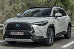 Toyota Corolla Cross Gama Corolla Cross Style Plus Todo terreno Pearl White Exterior Frontal-Lateral 5 puertas